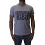 t-shirt gris homme Cerruti 1881