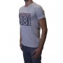 t-shirt gris homme Cerruti 1881