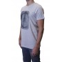 SHORT SLEEVE T-shirt round neck striped logo