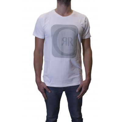 t-shirt blanc homme Cerruti 1881