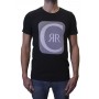 t-shirt noir homme Cerruti 1881