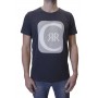 t-shirt bleu anthracite homme Cerruti 1881