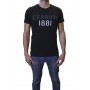 t-shirt noir homme Cerruti 1881