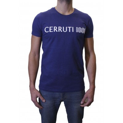 t-shirt navy homme Cerruti 1881