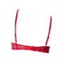 soutien gorge rouge femme torrente