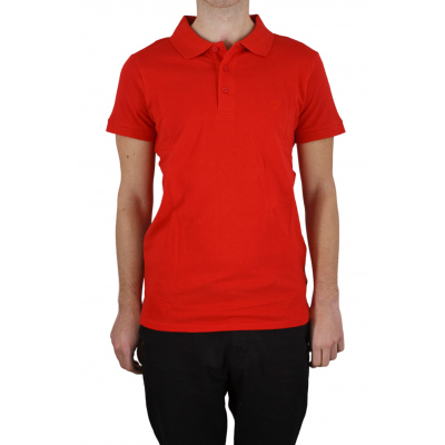 polo rouge homme Bill Tornade