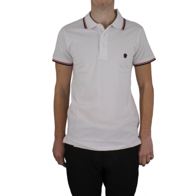 polo blanc homme Bill Tornade