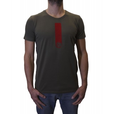 t-shirt kaki homme Cerruti 1881