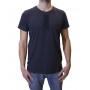 t-shirt bleu marine homme Cerruti 1881
