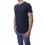 t-shirt bleu marine homme Cerruti 1881