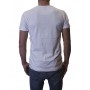 Camiseta de manga corta Logotipo de banda de cuello redondo