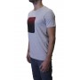 t-shirt gris homme Cerruti 1881