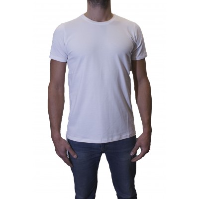 t-shirt blanc homme Cerruti 1881