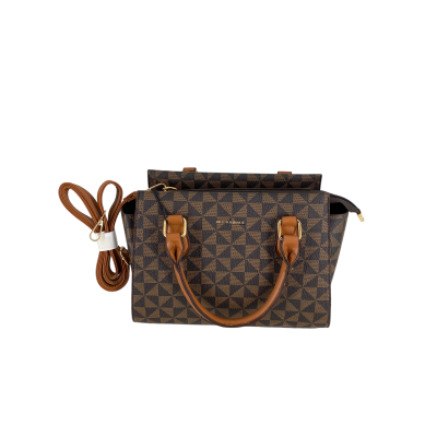 sac cabas graphic marron femme Bill Tornade