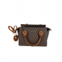 sac cabas graphic marron femme Bill Tornade