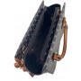 sac cabas monogramme noir femme Bill Tornade