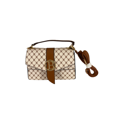 sac bandoulière monogramme créme femme Bill Tornade