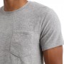 t-shirt cerruti peau de pêche gris