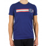 t-shirt bleu roi manches courte Cerruti 1881 nouvelle collection