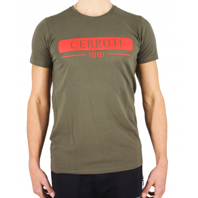 t-shirt kaki manches courte Cerruti 1881 nouvelle collection