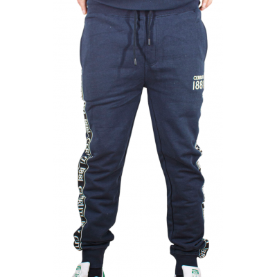 pantalon de jogging bleu marine cerruti 1881