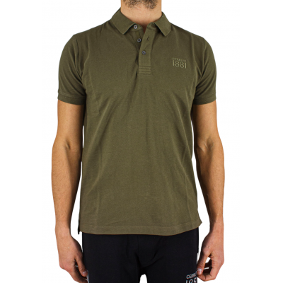 Short sleeve polo embroidered logo