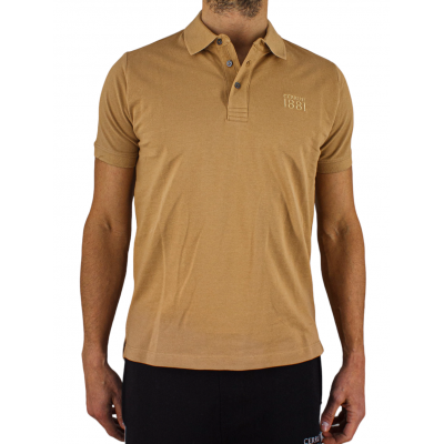 Short sleeve polo embroidered logo