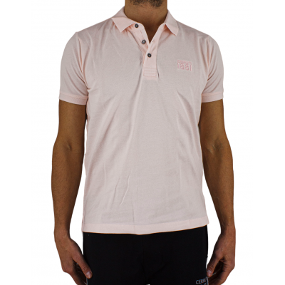 Short sleeve polo embroidered logo