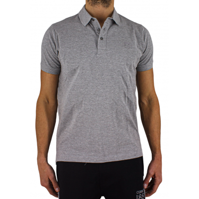 Short sleeve polo embroidered logo