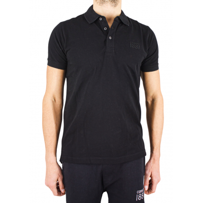 Short sleeve polo embroidered logo