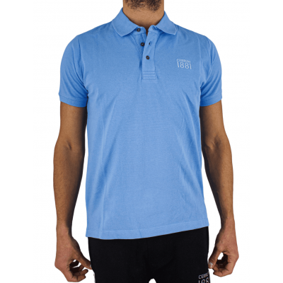 Short sleeve polo embroidered logo