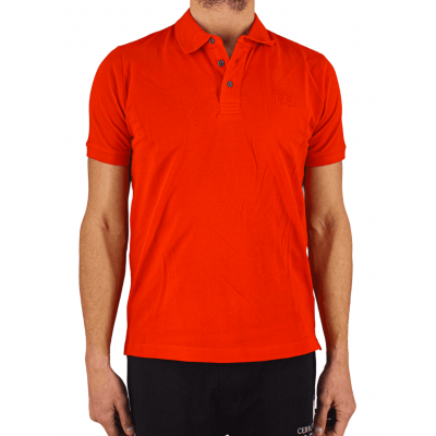 Short sleeve polo embroidered logo