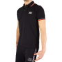 Polo manches courte noir Cerruti 1881 nouvelle collection