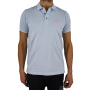 The man polo CERRUTI 1881 Guido combines 100% cotton, contrast finishes and embroidered logo for a modern chic casual look. One