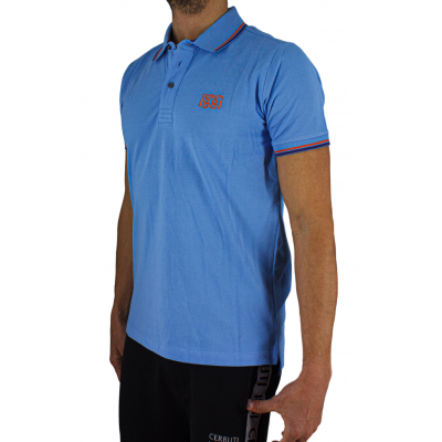 The man polo CERRUTI 1881 Guido combines 100% cotton, contrast finishes and embroidered logo for a modern chic casual look. One