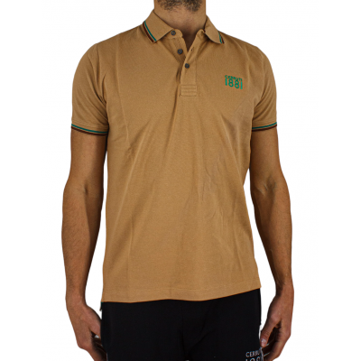 The man polo CERRUTI 1881 Guido combines 100% cotton, contrast finishes and embroidered logo for a modern chic casual look. One
