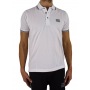 Polo manches courte blanc Cerruti 1881 nouvelle collection