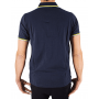The man polo CERRUTI 1881 Guido combines 100% cotton, contrast finishes and embroidered logo for a modern chic casual look. One