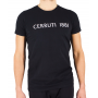 t-shirt noir manches courte Cerruti 1881 nouvelle collection