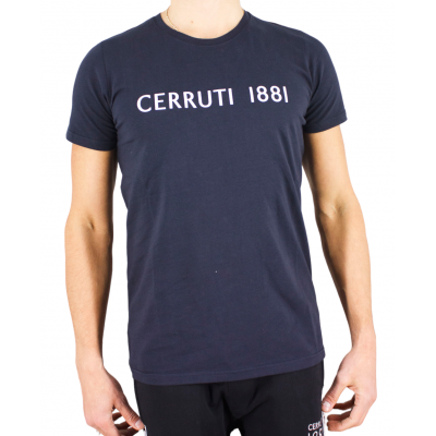 t-shirt bleu marine manches courte Cerruti 1881 nouvelle collection
