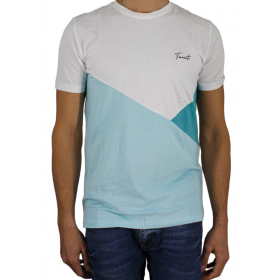 Kurzarm-T-Shirt Grafischer Rundhalsausschnitt