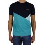 Kurzarm-T-Shirt Grafischer Rundhalsausschnitt