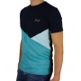 Kurzarm-T-Shirt Grafischer Rundhalsausschnitt