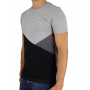 Kurzarm-T-Shirt Grafischer Rundhalsausschnitt