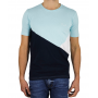 Kurzarm-T-Shirt Grafischer Rundhalsausschnitt