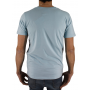 t-shirt bleu manches courtes Bill Tornade