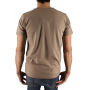 t-shirt marron manches courtes Bill Tornade