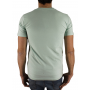 t-shirt vert grisé manches courtes Bill Tornade