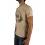 t-shirt beige manches courtes homme Bill Tornade