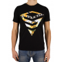 t-shirt noir manches courtes homme Bill Tornade